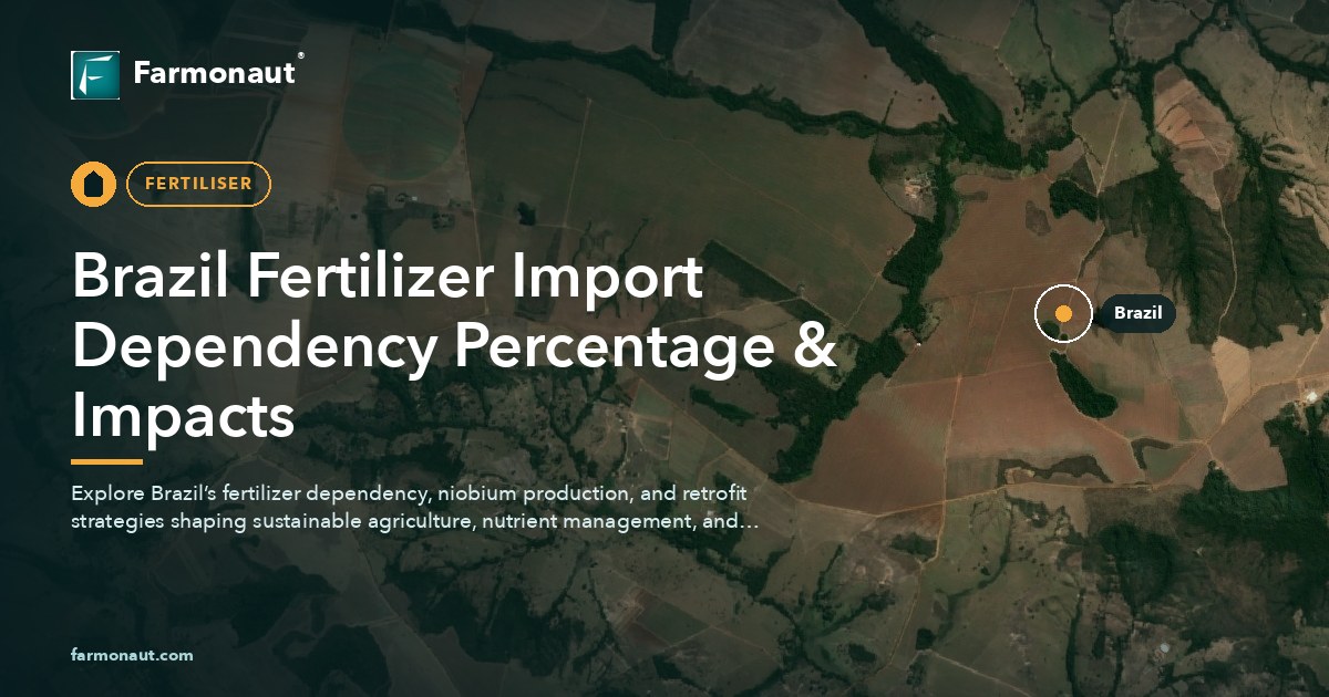 Brazil Fertilizer Import Dependency Percentage &Amp; Impacts