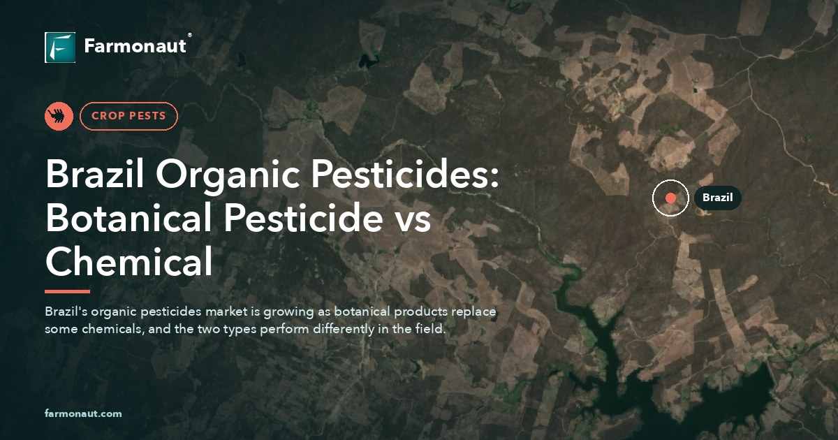 Brazil Organic Pesticides: Botanical Pesticide Vs Chemical