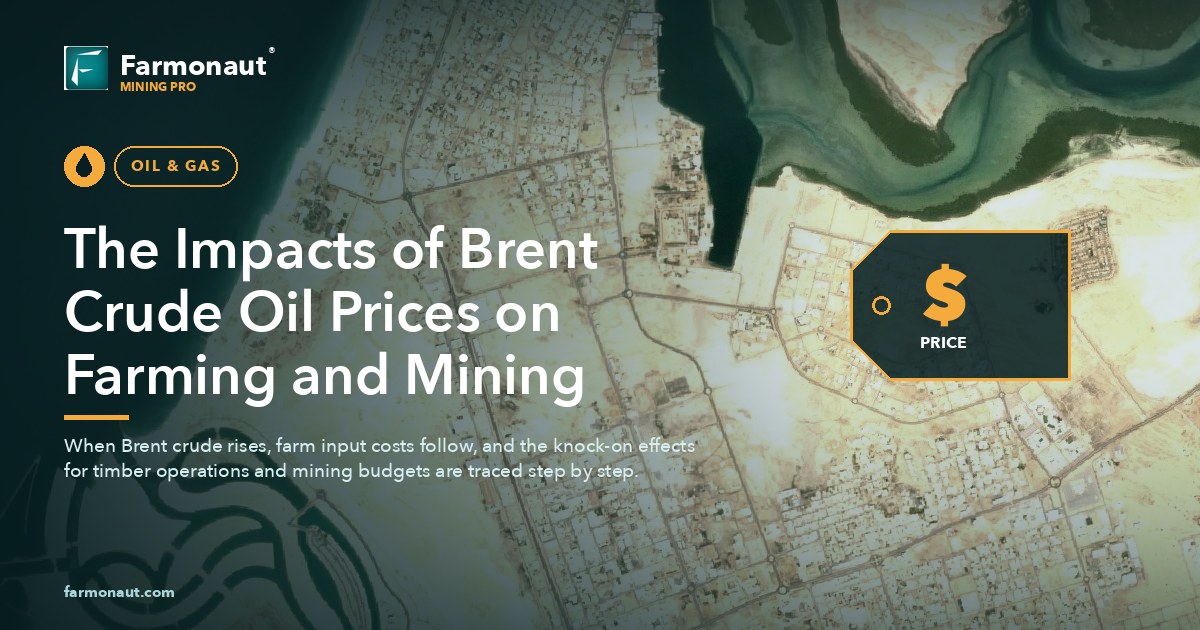 The Impacts Of Brent Crude Oil Prices On Farming And Mining