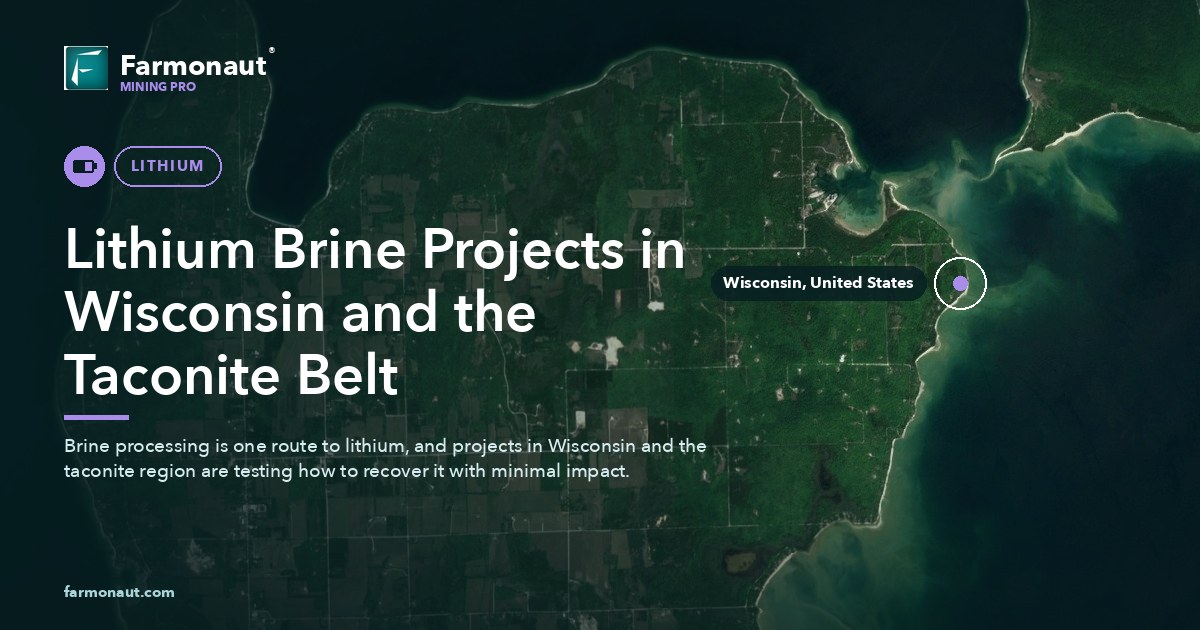 Lithium Brine Projects In Wisconsin And The Taconite Belt