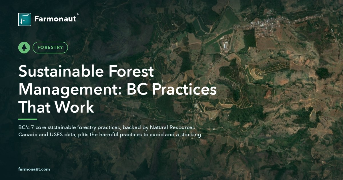 Sustainable Forest Management: Bc Practices That Work