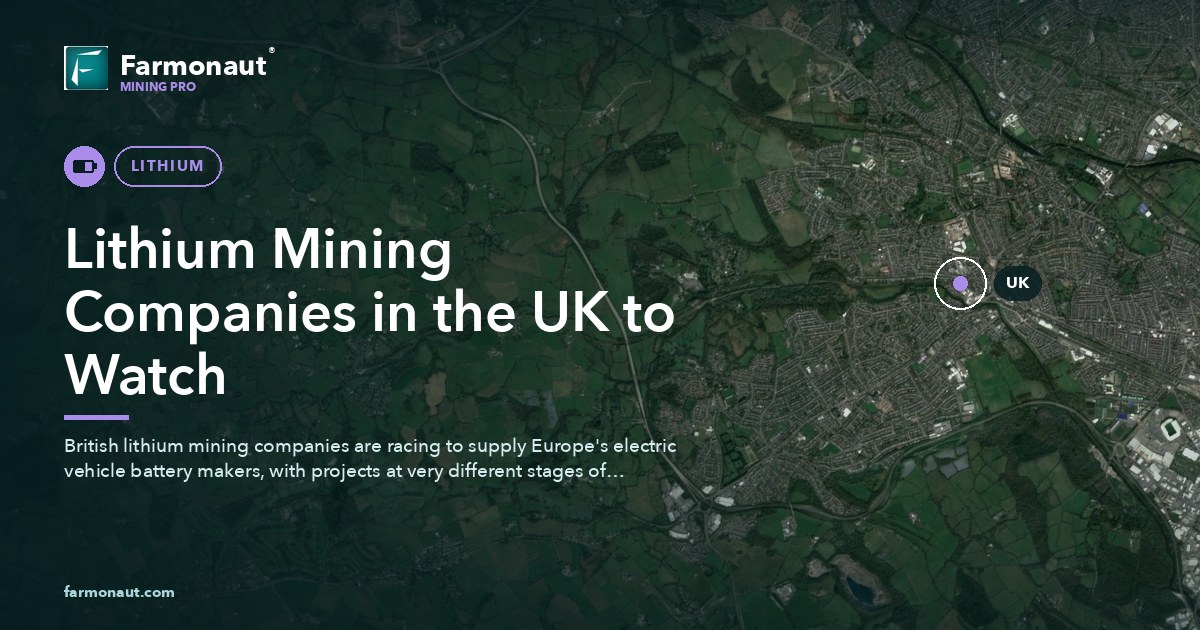 Lithium Mining Companies In The Uk To Watch