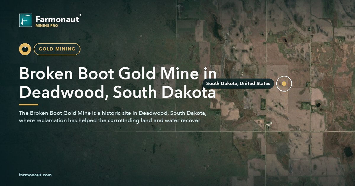 Broken Boot Gold Mine In Deadwood, South Dakota