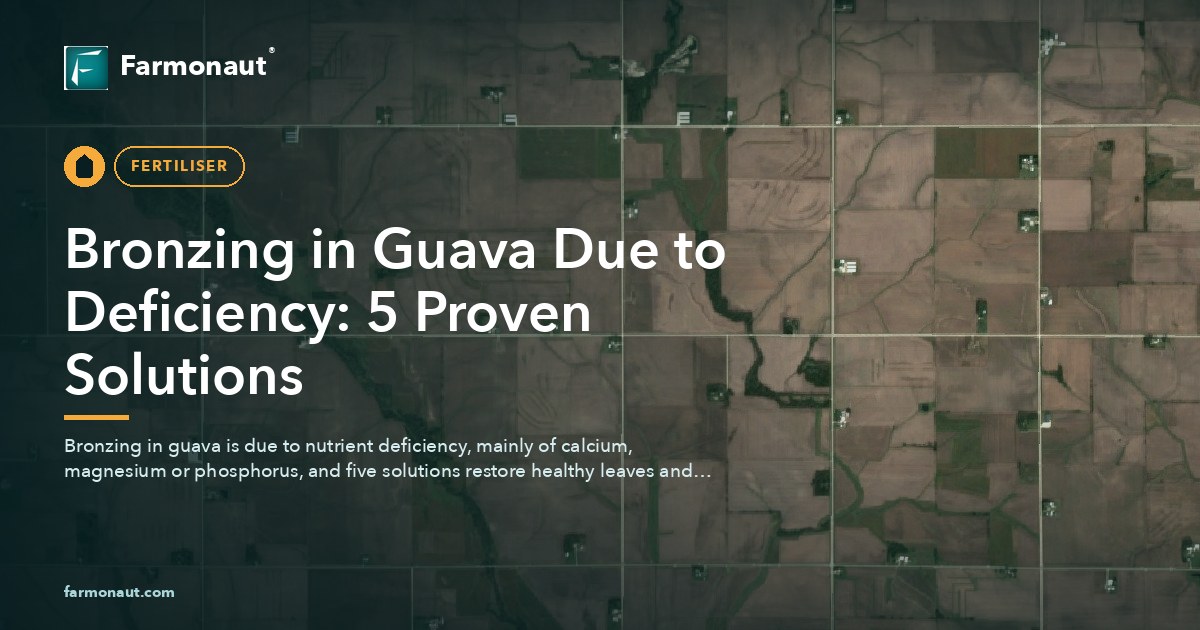 Bronzing In Guava Due To Deficiency: 5 Proven Solutions