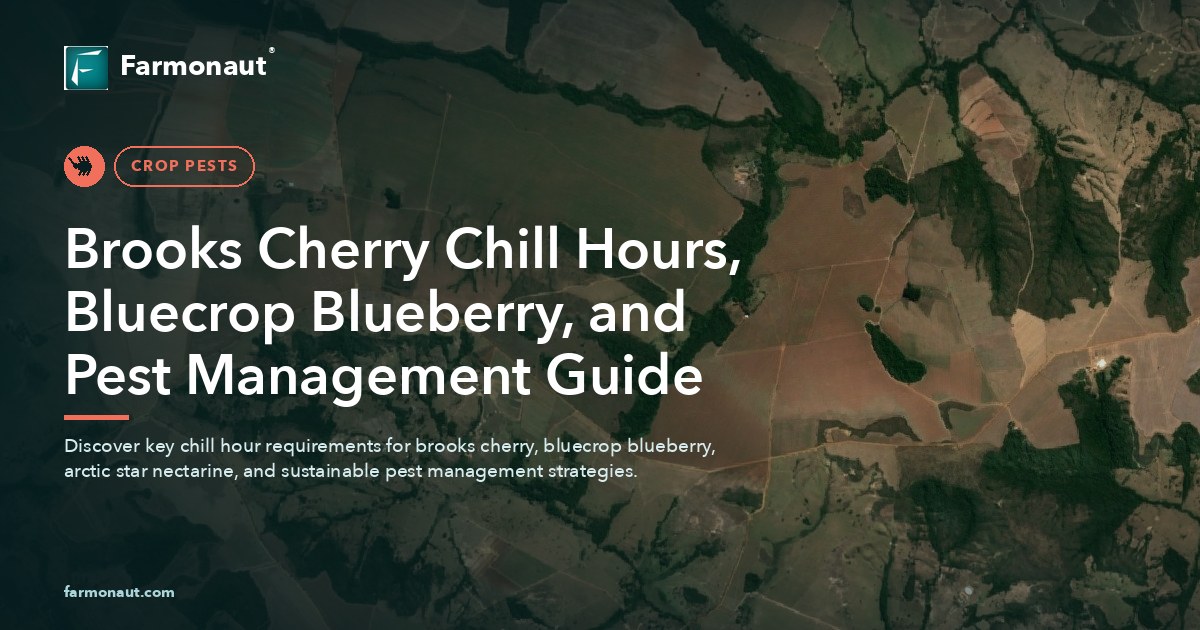 Brooks Cherry Chill Hours, Bluecrop Blueberry, And Pest Management Guide