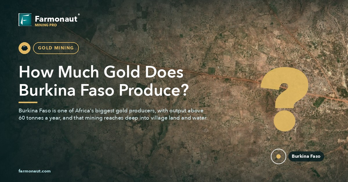 How Much Gold Does Burkina Faso Produce?