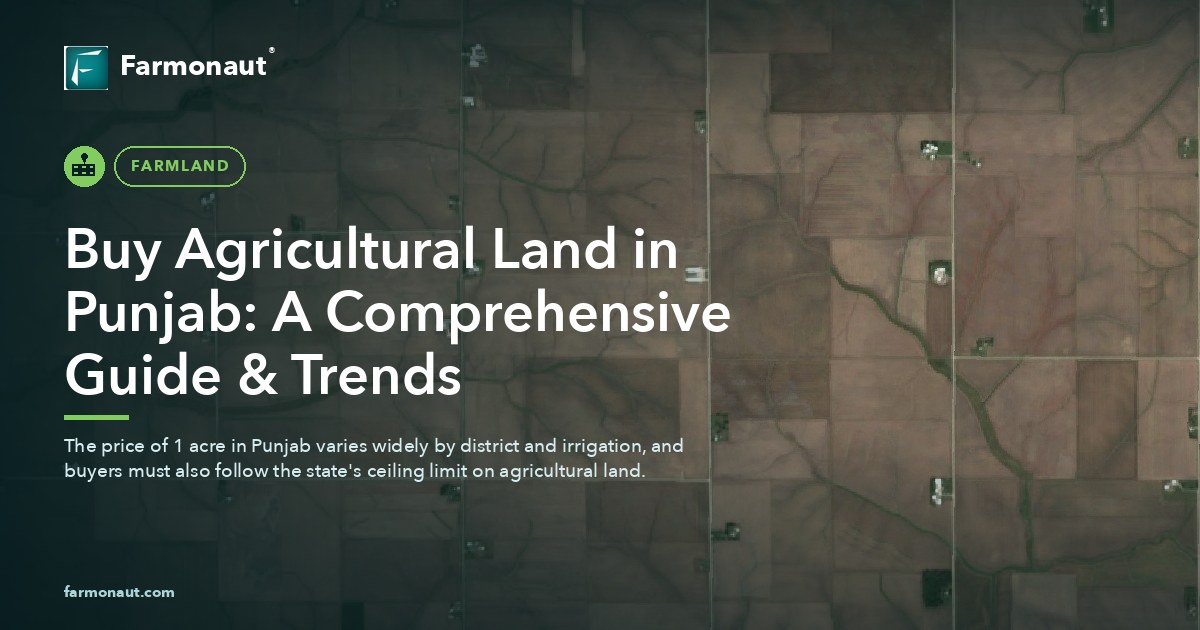 Buy Agricultural Land In Punjab: A Comprehensive Guide &Amp; Trends