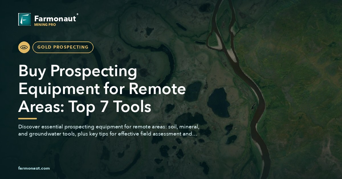 Buy Prospecting Equipment For Remote Areas: Top 7 Tools