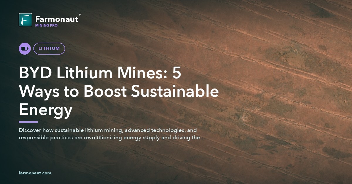 Byd Lithium Mines: 5 Ways To Boost Sustainable Energy