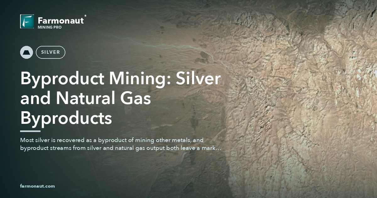 Byproduct Mining: Silver And Natural Gas Byproducts