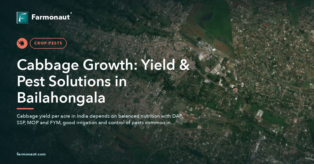 Cabbage Growth: Yield &Amp; Pest Solutions In Bailahongala