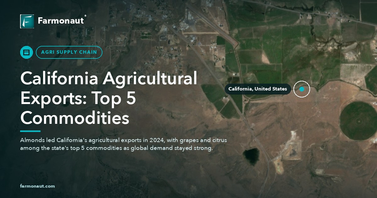 California Agricultural Exports: Top 5 Commodities