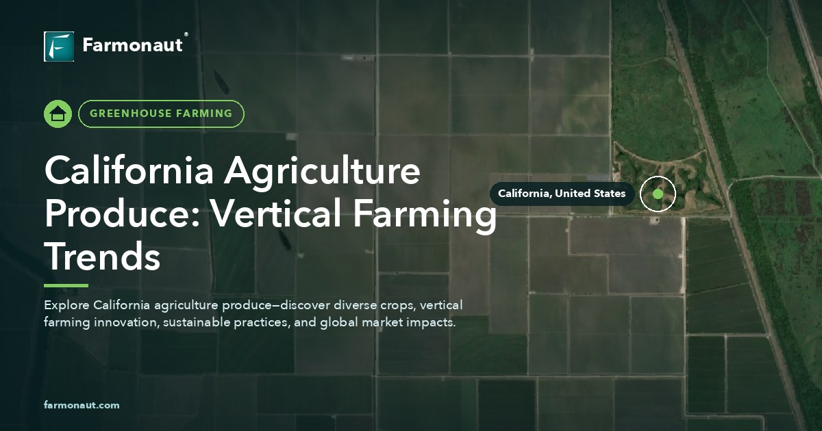 California Agriculture Produce: Vertical Farming Trends