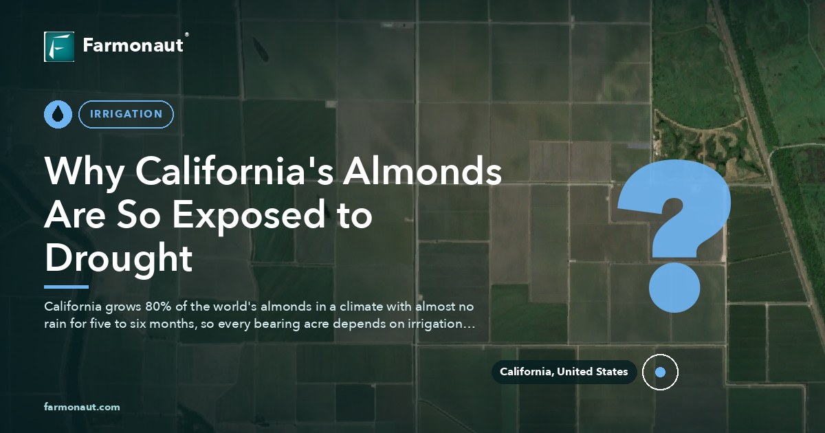 Why California'S Almonds Are So Exposed To Drought
