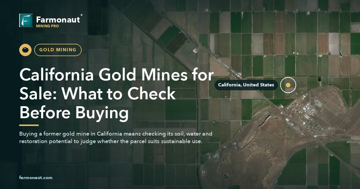 California Gold Mines For Sale: What To Check Before Buying