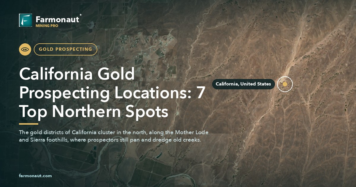California Gold Prospecting Locations: 7 Top Northern Spots