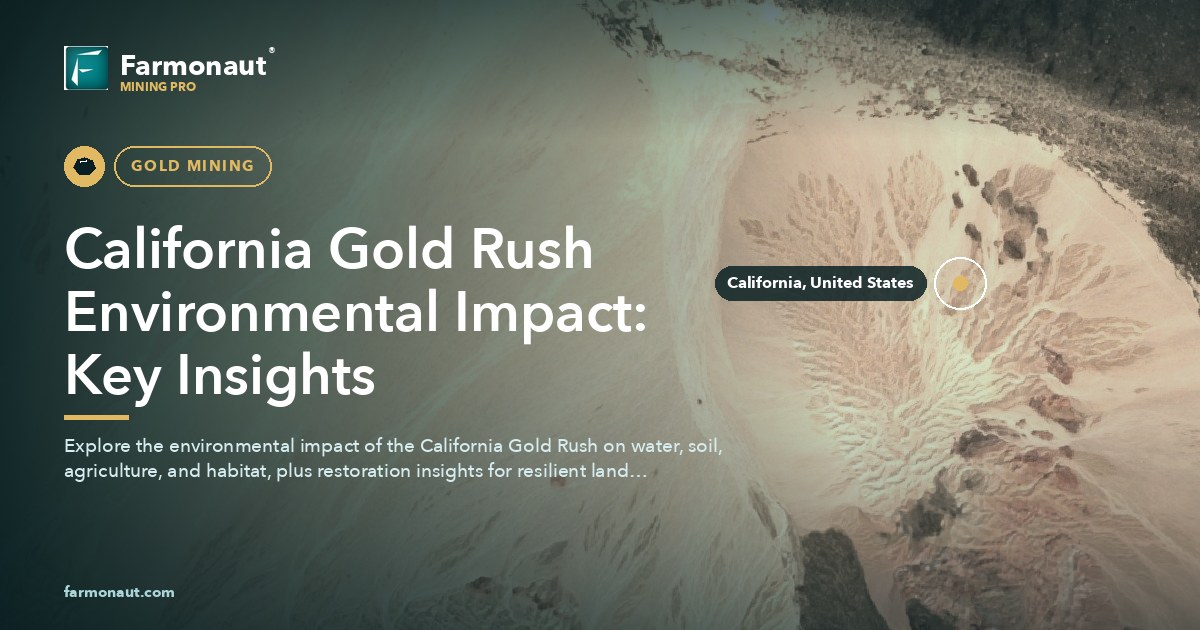 California Gold Rush Environmental Impact: Key Insights
