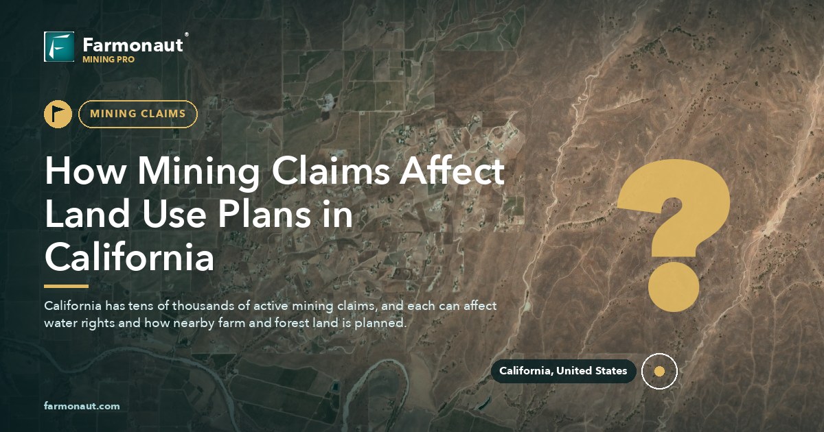 California Mining Claims: 7 Essential Land-Use Tips 46 How Mining Claims Affect Land Use Plans In California