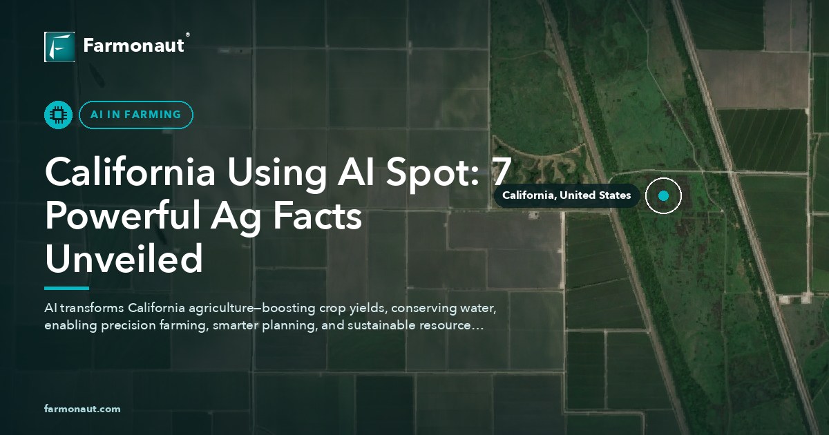 California Using Ai Spot: 7 Powerful Ag Facts Unveiled