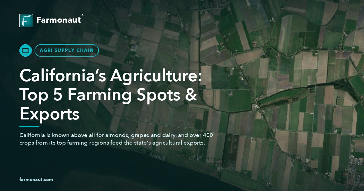 California’s Agriculture: Top 5 Farming Spots &Amp; Exports