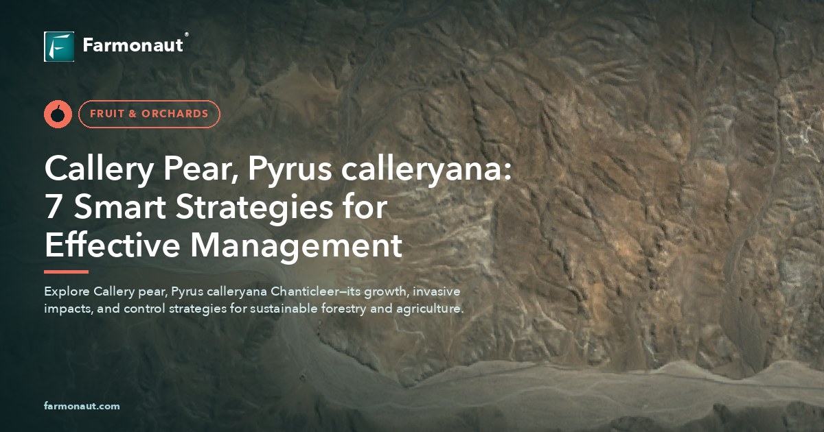 Callery Pear, Pyrus Calleryana: 7 Smart Strategies For Effective Management