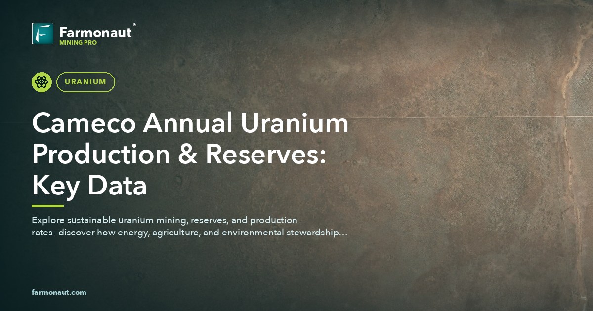 Cameco Annual Uranium Production &Amp; Reserves: Key Data