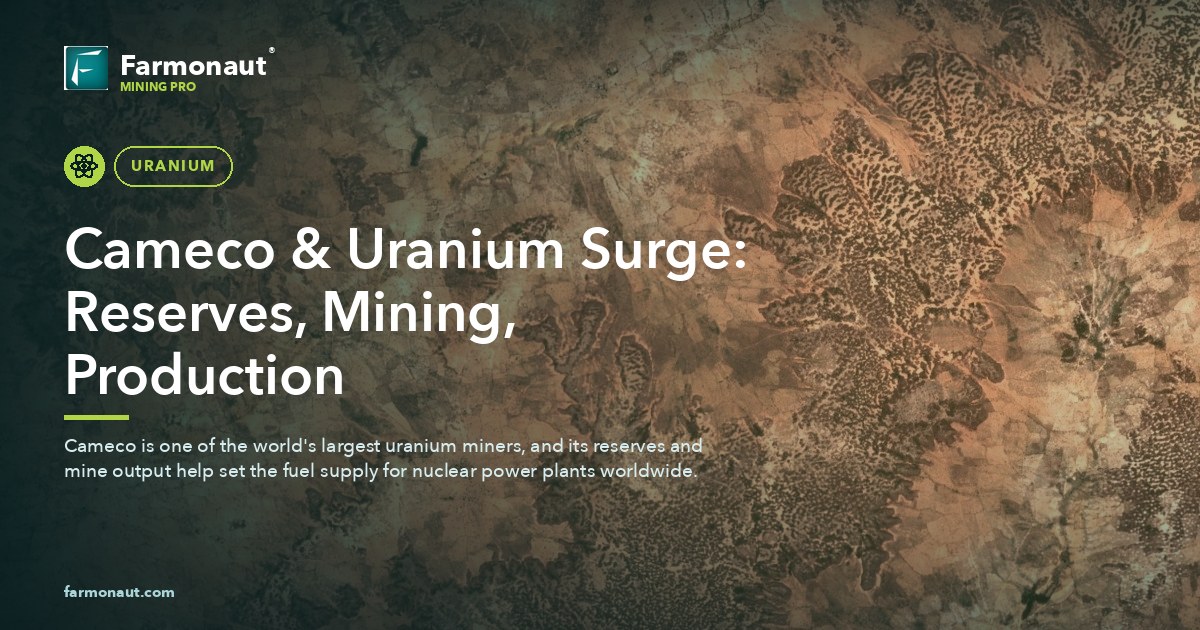 Cameco &Amp; Uranium Surge: Reserves, Mining, Production
