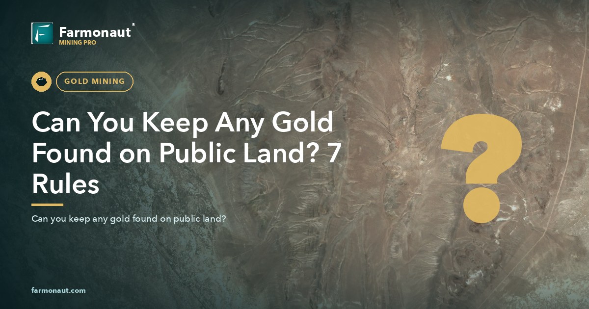 Can You Keep Any Gold Found On Public Land? 7 Rules