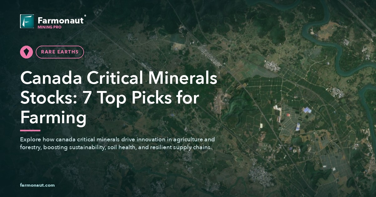 Canada Critical Minerals Stocks: 7 Top Picks For Farming