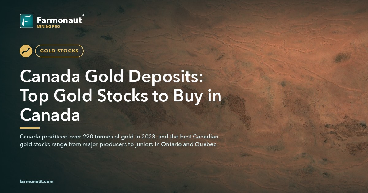 Canada Gold Deposits: Top Gold Stocks To Buy In Canada