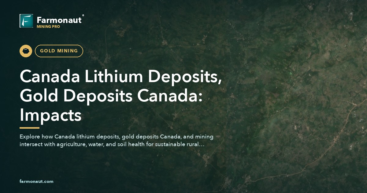 Canada Lithium Deposits, Gold Deposits Canada: Impacts