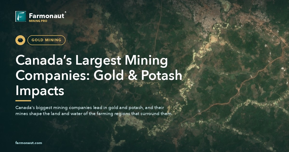 Canada’s Largest Mining Companies: Gold &Amp; Potash Impacts