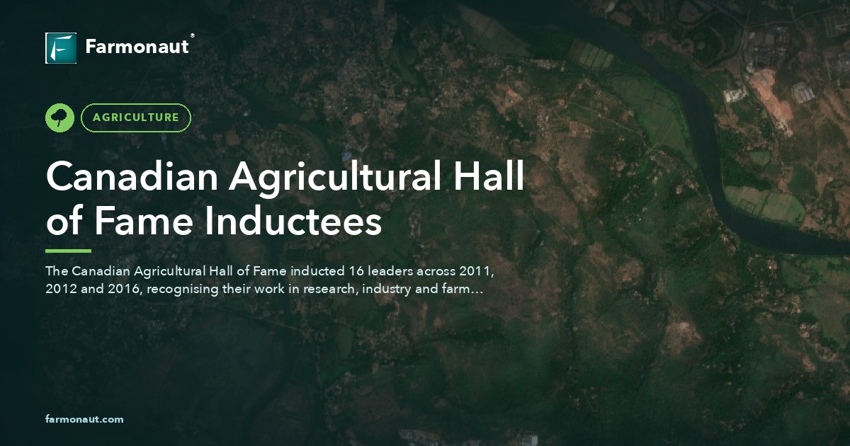 Canadian Agricultural Hall Of Fame Inductees