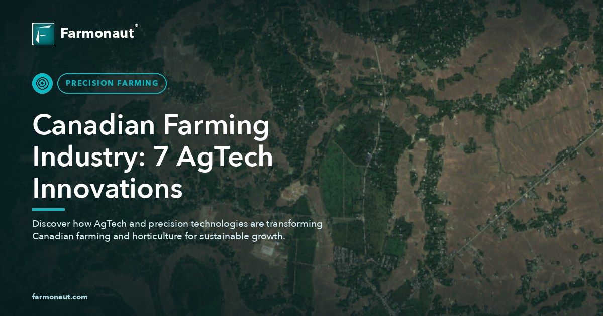 Canadian Farming Industry: 7 Agtech Innovations