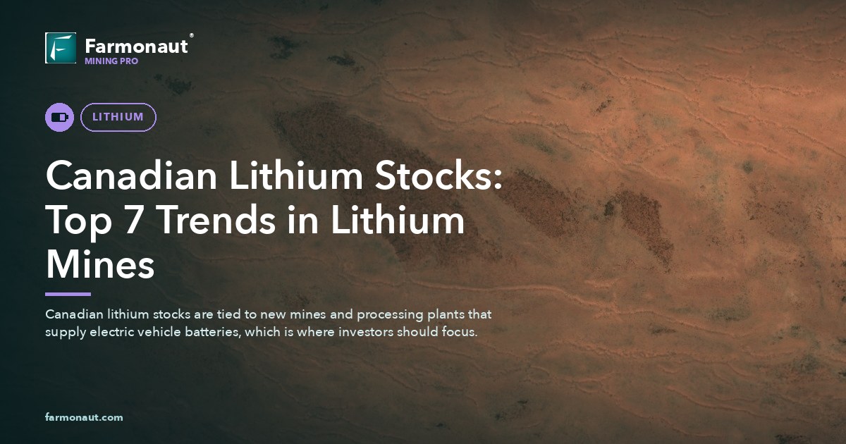 Canadian Lithium Stocks: Top 7 Trends In Lithium Mines