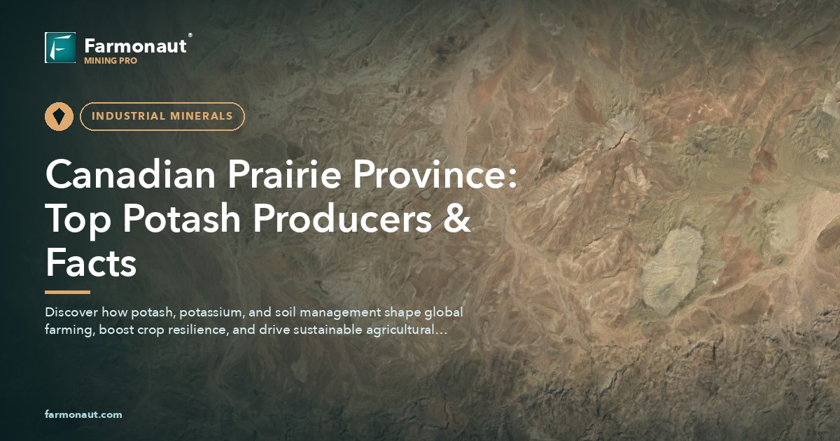 Canadian Prairie Province: Top Potash Producers &Amp; Facts