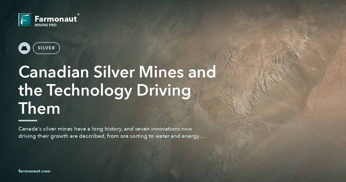 Canadian Silver Mines And The Technology Driving Them