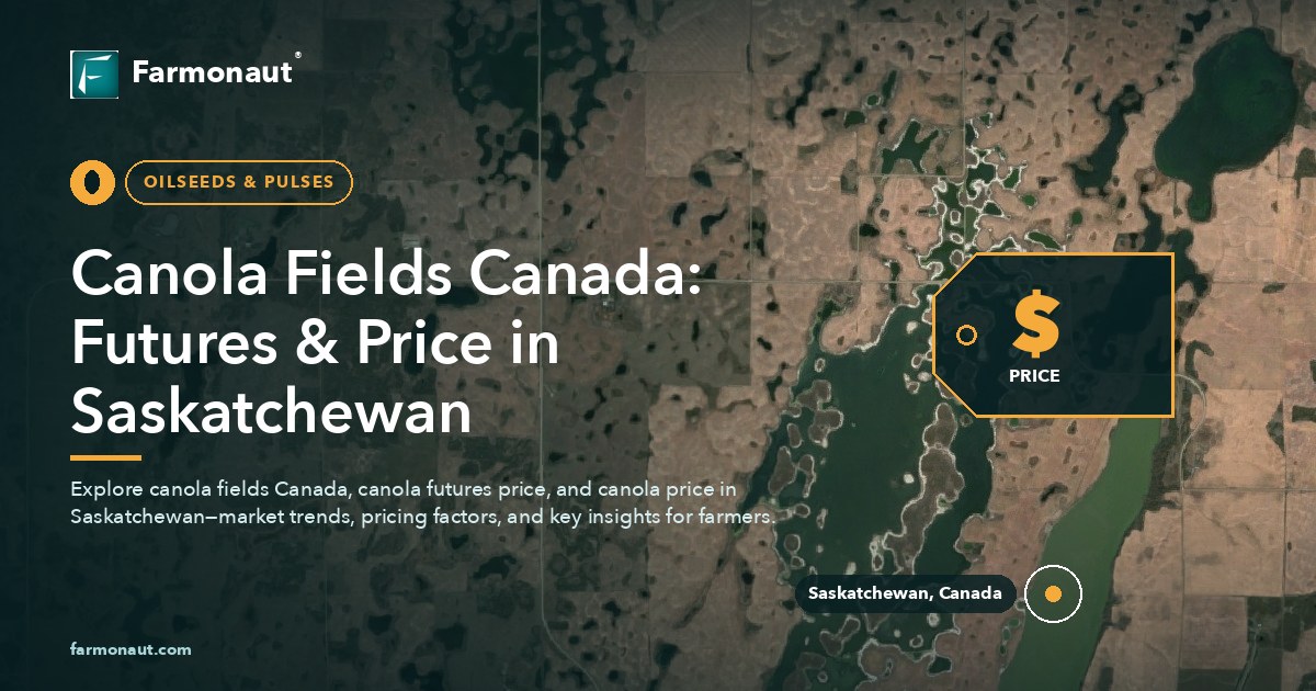 Canola Fields Canada: Futures &Amp; Price In Saskatchewan