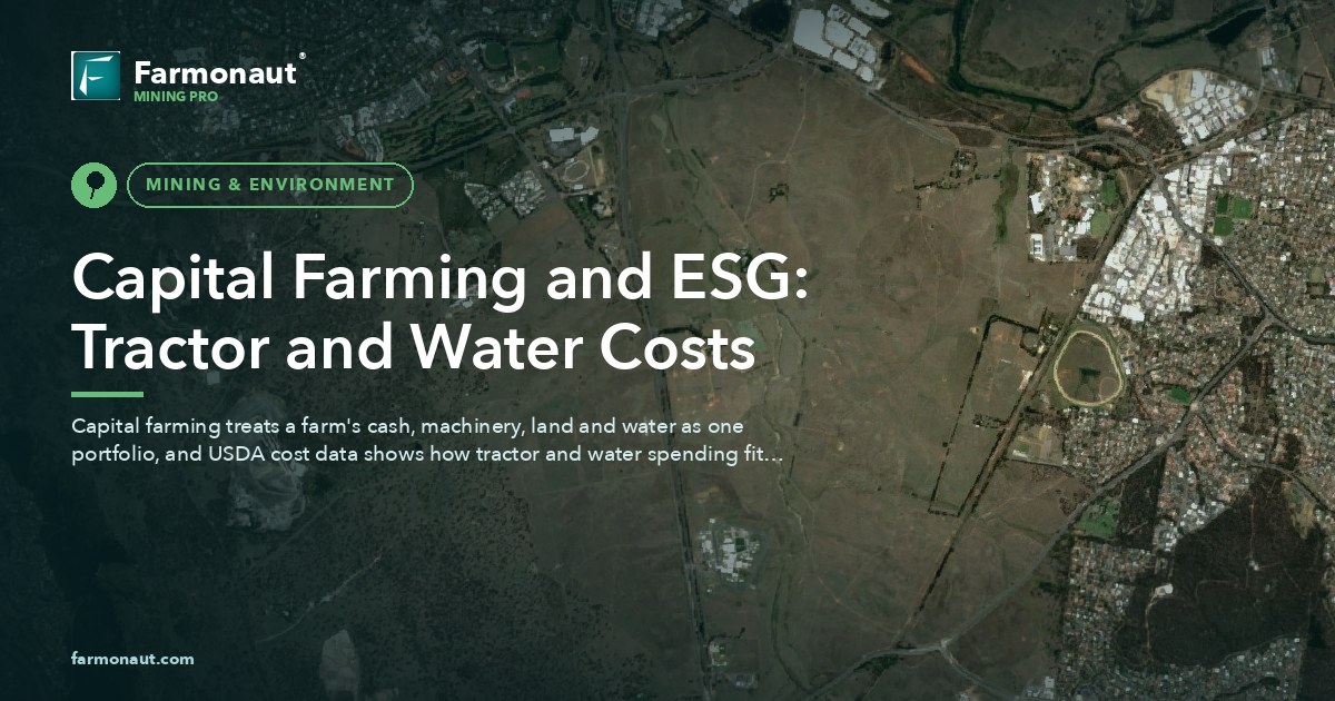 Capital Farming And Esg: Tractor And Water Costs