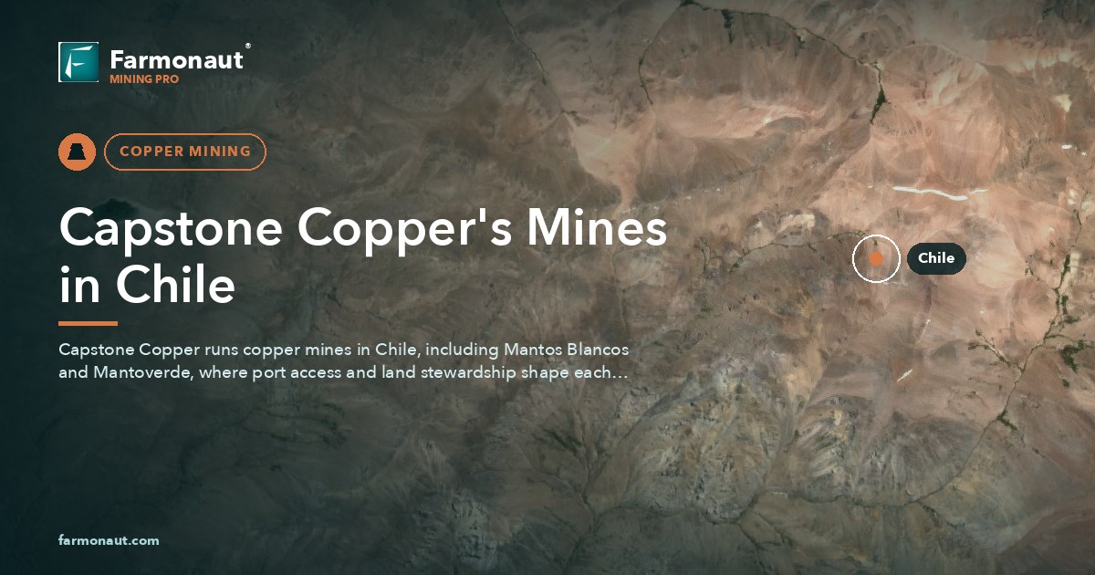Capstone Copper'S Mines In Chile