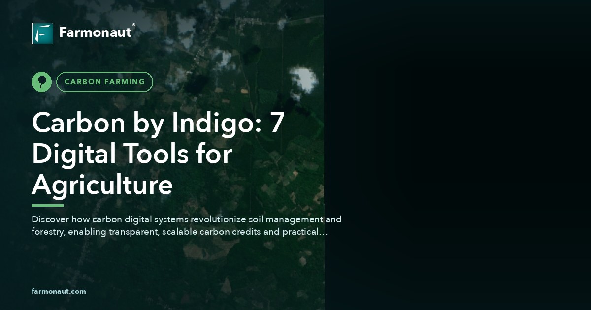 Carbon By Indigo: 7 Digital Tools For Agriculture