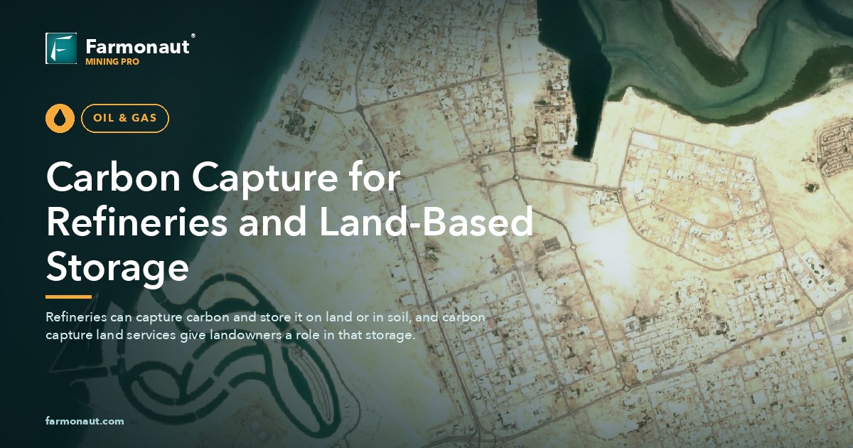 Carbon Capture For Refineries And Land-Based Storage