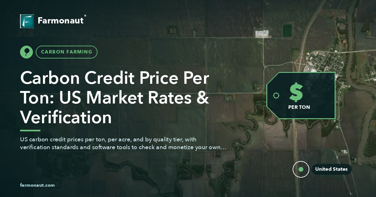 Carbon Credit Price Per Ton: Us Market Rates &Amp; Verification