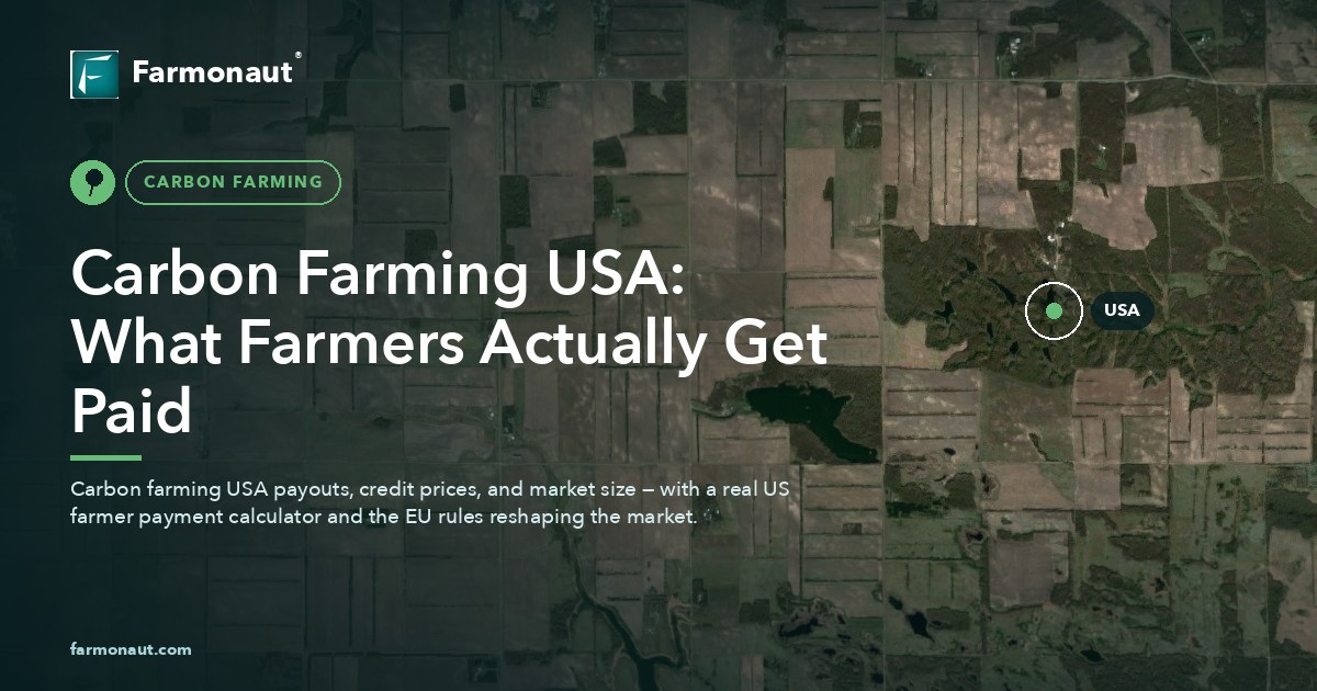 Carbon Farming Usa: What Farmers Actually Get Paid