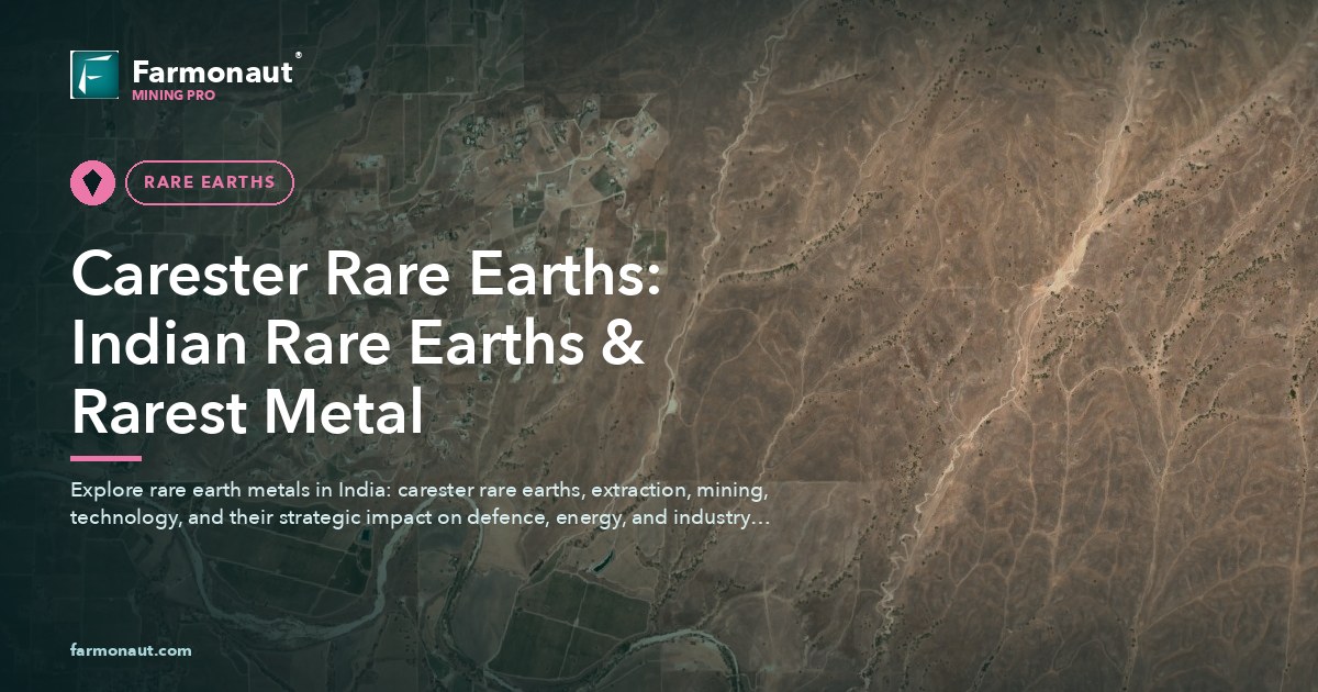 Carester Rare Earths: Indian Rare Earths &Amp; Rarest Metal
