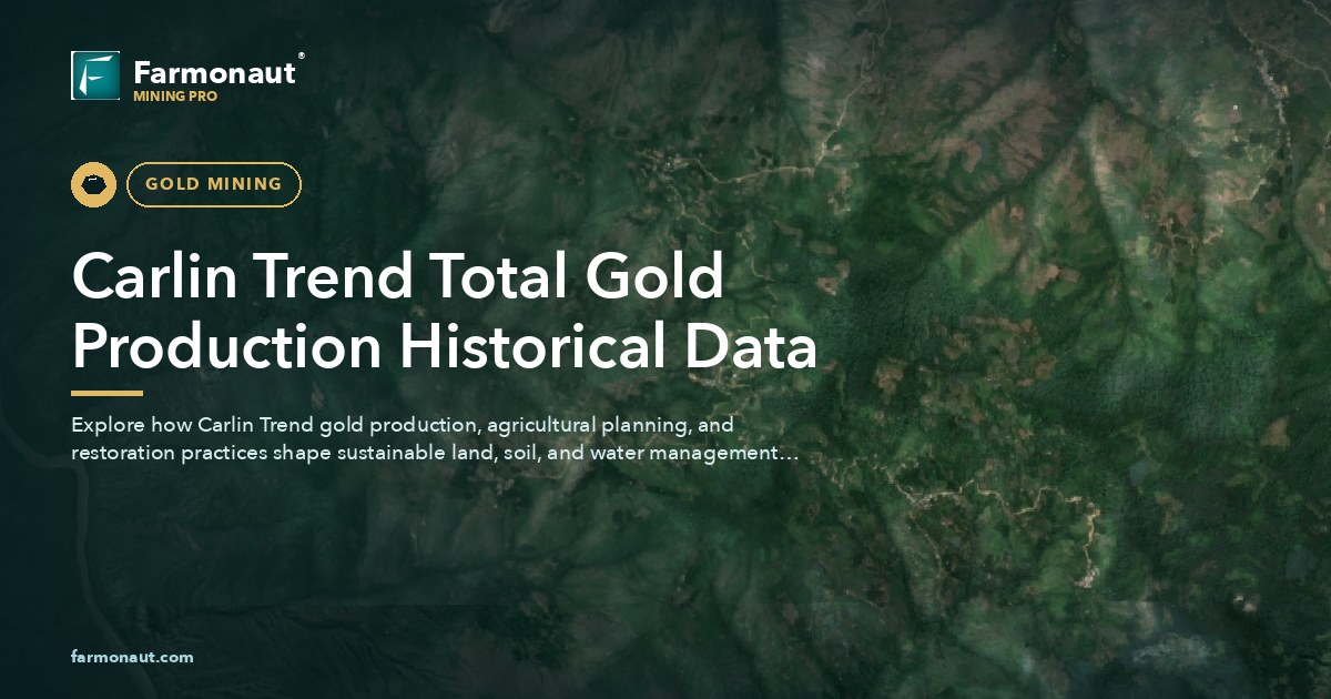 Carlin Trend Total Gold Production Historical Data