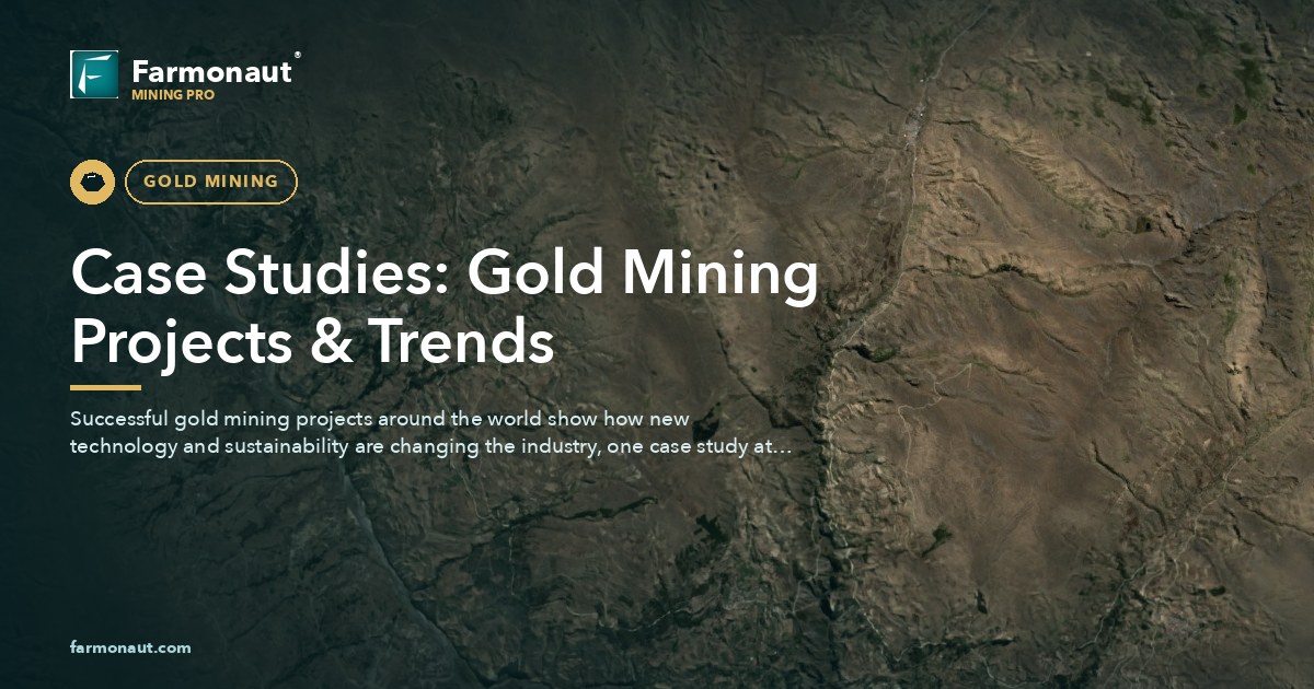 Case Studies: Gold Mining Projects &Amp; Trends 20 Case Studies: Gold Mining Projects &Amp; Trends