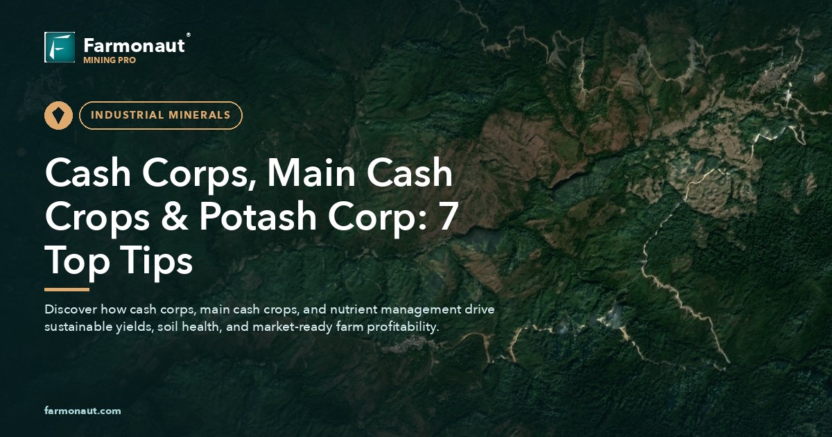 Cash Corps, Main Cash Crops &Amp; Potash Corp: 7 Top Tips