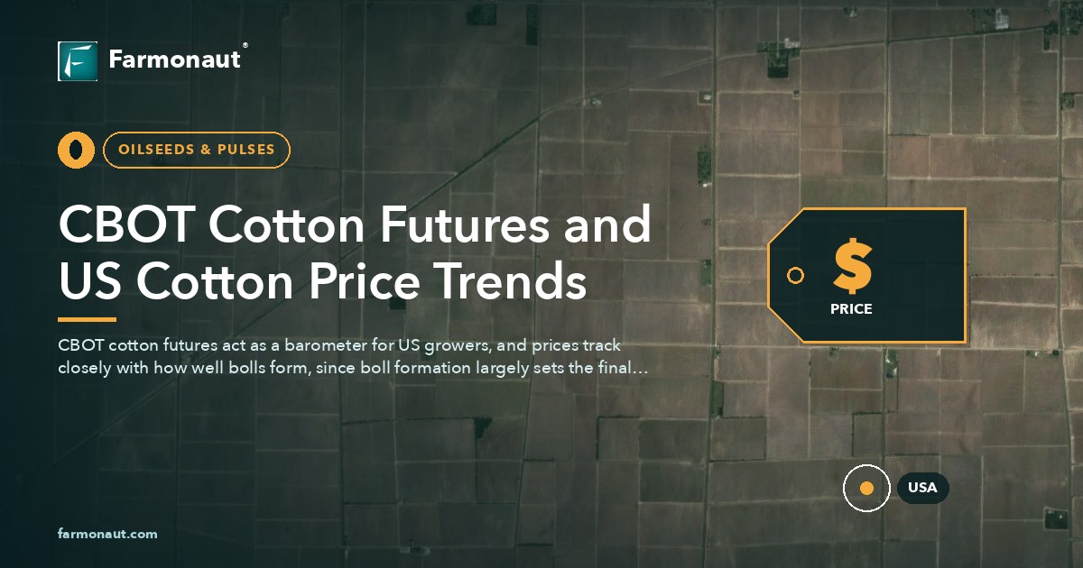 Cbot Cotton Futures And Us Cotton Price Trends