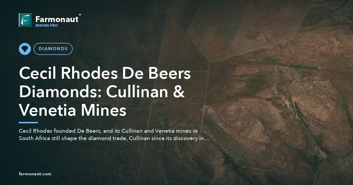 Cecil Rhodes De Beers Diamonds: Cullinan &Amp; Venetia Mines